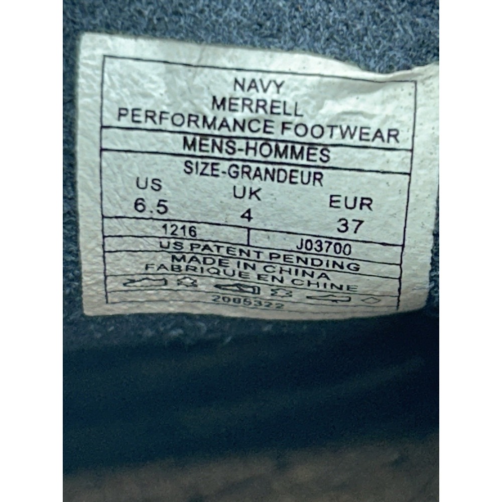 Women's Merrell Around Town Slip On Air Navy J03700 Size US 6.5 EU 37 - Picture 10 of 11